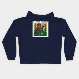 B is for Bigfoot Kids Hoodie